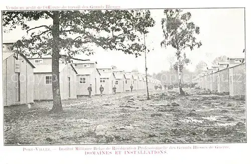 AK / Ansichtskarte Port Villez Militaerinstitut Port Villez