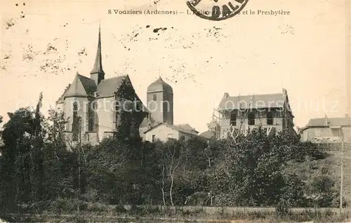 AK / Ansichtskarte Vouziers Eglise Presbytere Vouziers