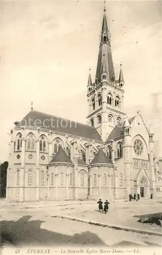 AK / Ansichtskarte Epernay_Marne Eglise Notre Dame Epernay Marne