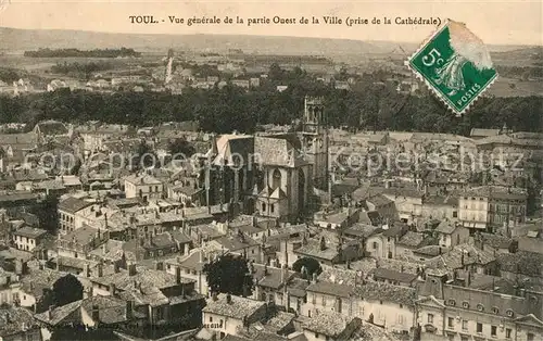 AK / Ansichtskarte Toul_Meurthe et Moselle_Lothringen Fliegeraufnahme Toul_Meurthe et Moselle