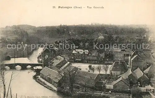 AK / Ansichtskarte Putanges Pont Ecrepin Fliegeraufnahme Putanges Pont Ecrepin