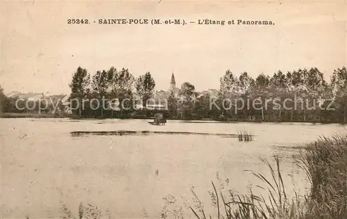AK / Ansichtskarte Sainte Pole Etang  Sainte Pole