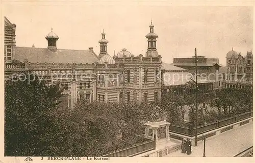 AK / Ansichtskarte Berck Plage Kursaal Berck Plage
