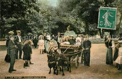 AK / Ansichtskarte Le_Havre Square Saint Roch Le_Havre