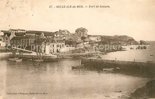 AK / Ansichtskarte Belle Ile en Mer Port de Sauzon Belle Ile en Mer