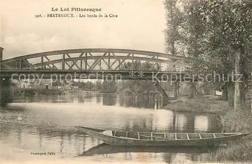 AK / Ansichtskarte Bretenoux Les Bords de la C?re Bretenoux