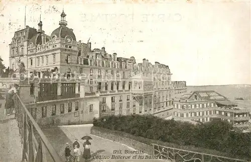 AK / Ansichtskarte Biarritz_Pyrenees_Atlantiques Casino Bellevue Biarritz_Pyrenees