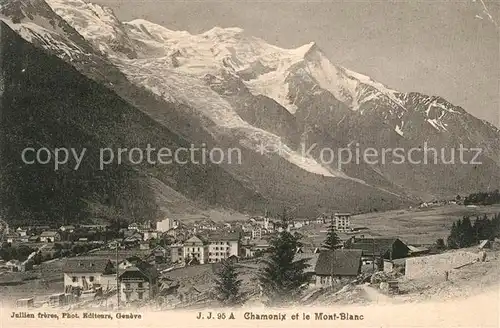 AK / Ansichtskarte Chamonix Mont Blanc Chamonix