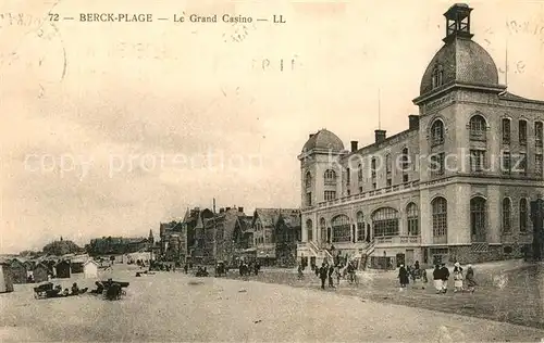 AK / Ansichtskarte Berck Plage Grand Casino Berck Plage