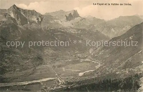 AK / Ansichtskarte Le_Fayet et la Vall?e de l`Arve Le_Fayet