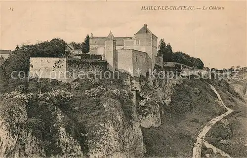 AK / Ansichtskarte Mailly le Chateau Chateau Mailly le Chateau