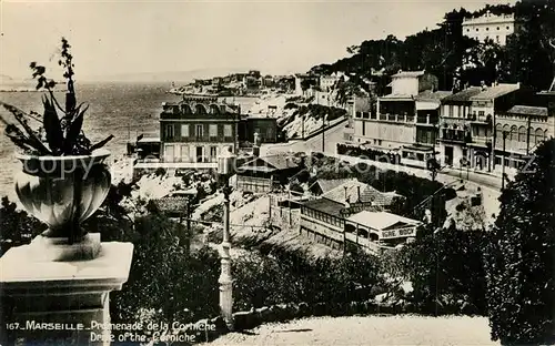 AK / Ansichtskarte Marseille_Bouches du Rhone Promenade de la Corniche Marseille