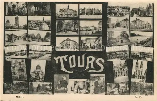 AK / Ansichtskarte Tours_Indre et Loire  Tours Indre et Loire