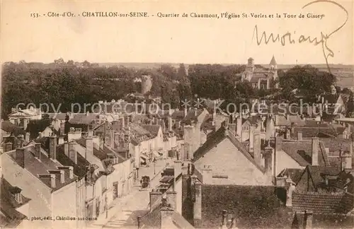 AK / Ansichtskarte Chatillon sur Seine Quartie de Chaumont Chatillon sur Seine