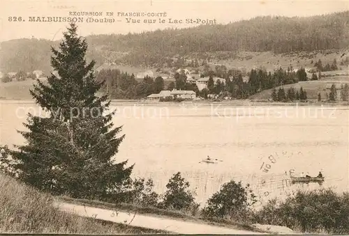 AK / Ansichtskarte Malbuisson_Doubs Lac St. Point Malbuisson Doubs