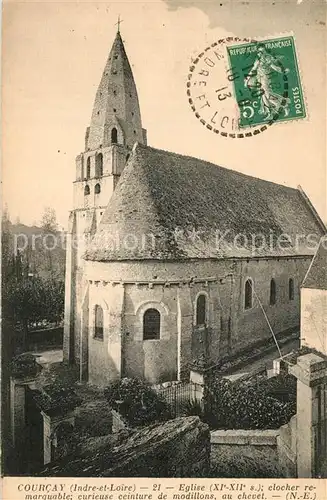 AK / Ansichtskarte Courcay Eglise Courcay
