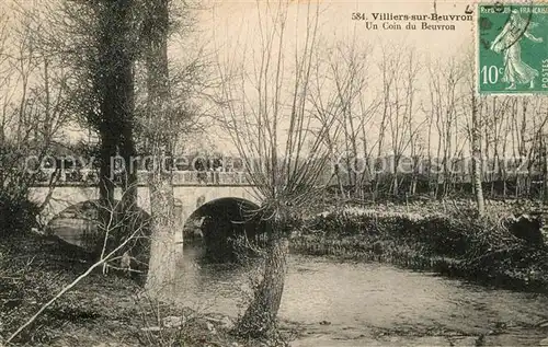 AK / Ansichtskarte Villiers_sur_Beuvron Un coin du Beuvron 