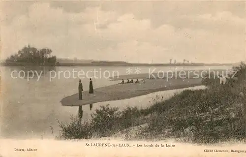 AK / Ansichtskarte Saint_Laurent_des_Eaux Bords de la Loire Saint_Laurent_des_Eaux