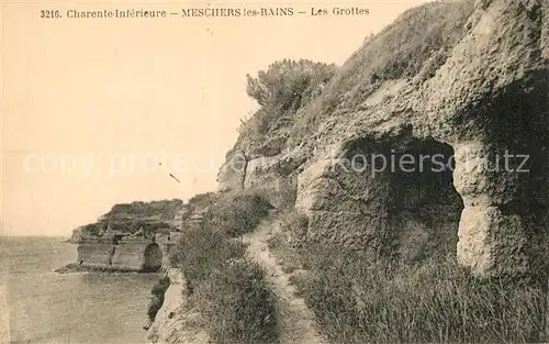 AK / Ansichtskarte Meschers_les_Bains Les grottes 