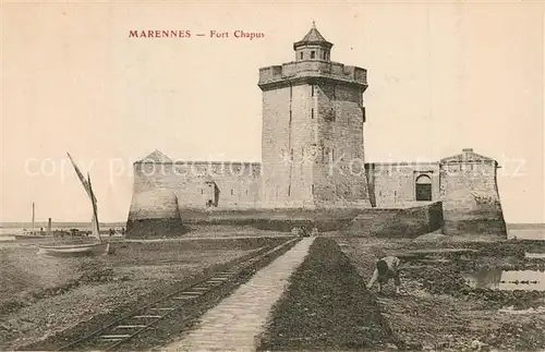 AK / Ansichtskarte Marennes_Charente Maritime Fort Chapus Marennes