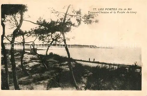 AK / Ansichtskarte Les_Portes en Re Trousse Chemise et la Pointe du Lizay Les_Portes en Re