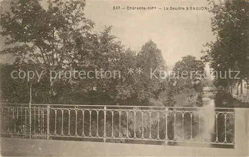 AK / Ansichtskarte Saujon Pont sur la Seudre Saujon