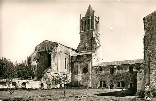 AK / Ansichtskarte Sablonceaux Abbaye Sablonceaux