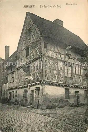 AK / Ansichtskarte Seurre Maison de bois Seurre
