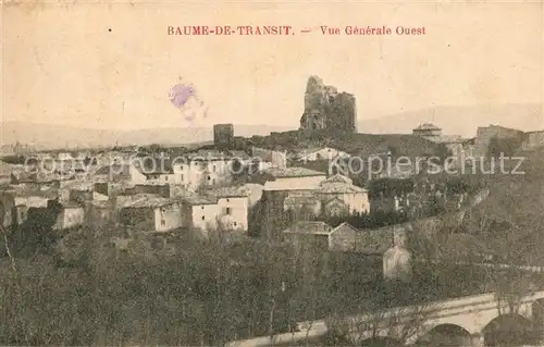 AK / Ansichtskarte Baume de Transit_La Vue generale Baume de Transit_La