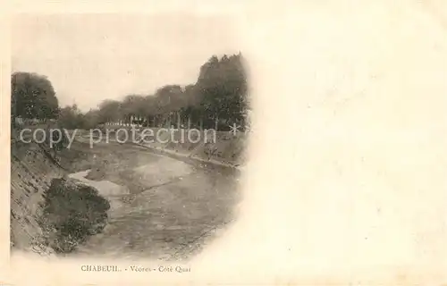 AK / Ansichtskarte Chabeuil Les Veores Cote Quai Chabeuil