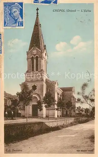 AK / Ansichtskarte Crepol Eglise Kirche Crepol