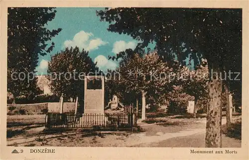 AK / Ansichtskarte Donzere Monument aux Morts Kriegerdenkmal Donzere