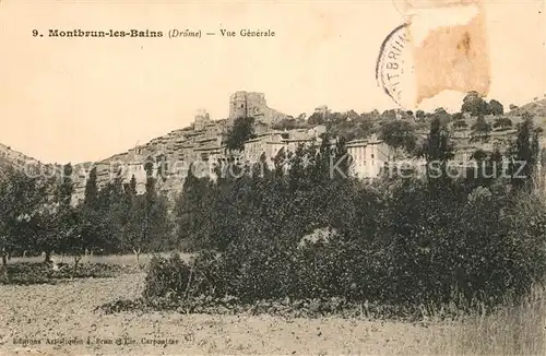 AK / Ansichtskarte Montbrun les Bains Vue generale Montbrun les Bains