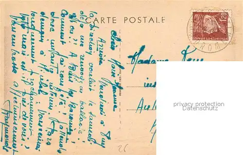 AK / Ansichtskarte Puy Saint Martin Vue generale prise sur la Route de Crest Puy Saint Martin