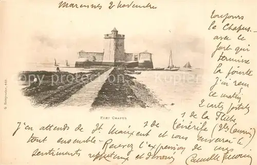 AK / Ansichtskarte Marennes_Charente Maritime Fort Chapus Marennes