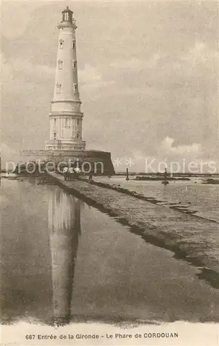 AK / Ansichtskarte Cordouan_Ile_de Le Phare Leuchtturm 