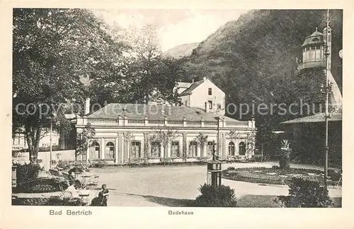 AK / Ansichtskarte Bad_Bertrich Badehaus Bad_Bertrich