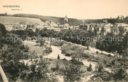 AK / Ansichtskarte Wiesbaden Nerotal I.  Wiesbaden