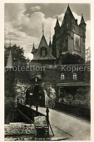 AK / Ansichtskarte Cochem_Mosel Burg Cochem Mosel
