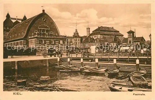 AK / Ansichtskarte Kiel Fischhalle  Kiel