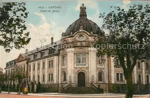 AK / Ansichtskarte Landau_Pfalz Palais de Justice  Landau Pfalz