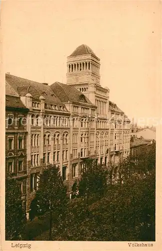 AK / Ansichtskarte Leipzig Volkshaus  Leipzig