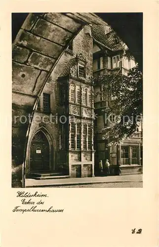 AK / Ansichtskarte Hildesheim Tempelherrenhaus Erker  Hildesheim