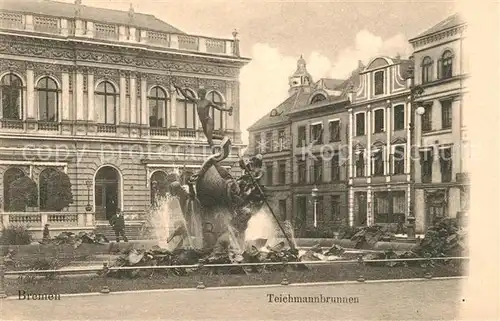 AK / Ansichtskarte Bremen Teichmannbrunnen Bremen