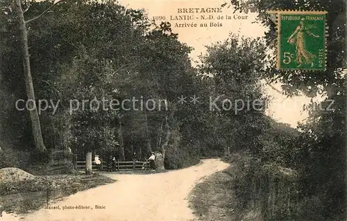 AK / Ansichtskarte Lantic Notre Dame de la Cour arrivee au bois Lantic