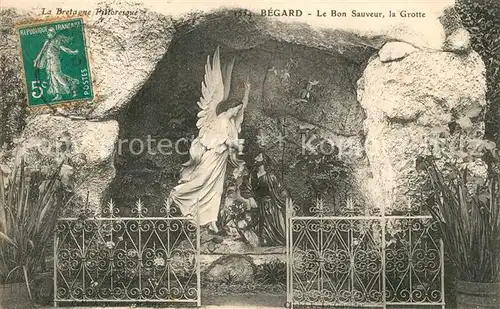 AK / Ansichtskarte Begard Grotte le bon sauveur Begard