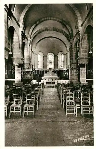 AK / Ansichtskarte Montezic Interieur de l eglise Montezic