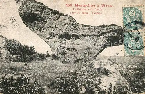 AK / Ansichtskarte Montpellier le Vieux_Montagne La Baignoire du Diable Parc des Grands Causses 