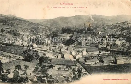 AK / Ansichtskarte Decazeville_Aveyron Vue generale Decazeville_Aveyron