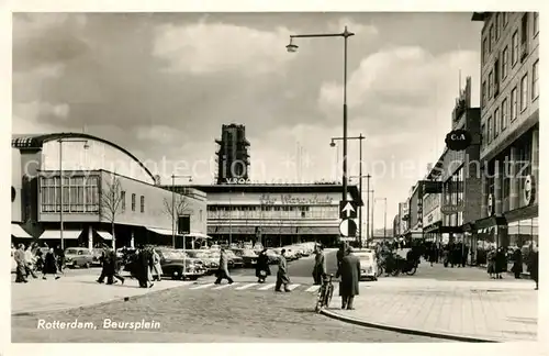 AK / Ansichtskarte Rotterdam Beursplein Rotterdam
